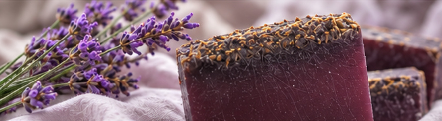 Happy Flow Lucky handcrafted lavender soap