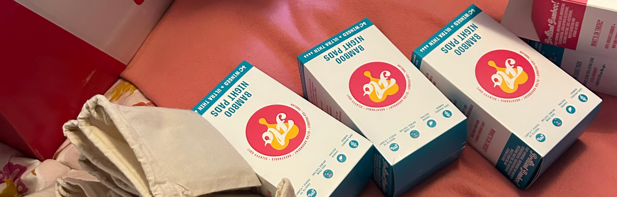 Happy Flow Lucky products prepared for distribution